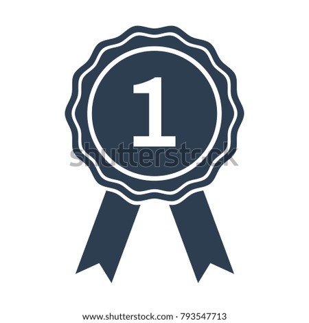 Award Icon on white background. Vector illustration