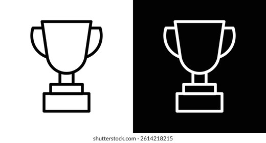 Award icon outline collection for web design