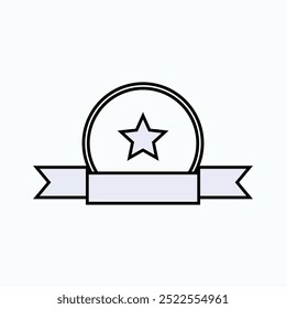 Ícone de Prêmio. Prêmio, Vencedor. Símbolo de Recompensa para Elementos de Design, Apresentação, Site ou Aplicativos - Vetor. 