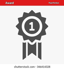Award Icon. Professional, pixel perfect icons optimized for both large and small resolutions. EPS 8 format.