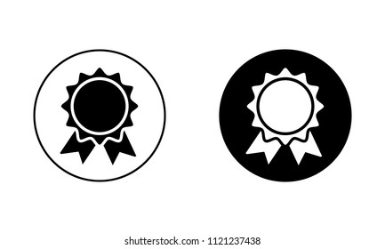 Award icon set