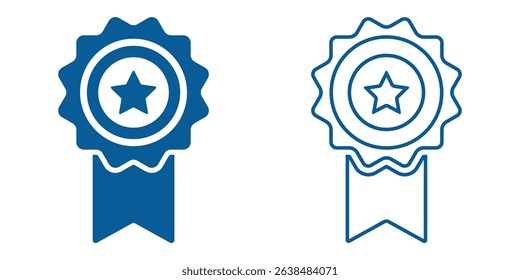 award icon set. Vector solid icons collection. Solid and line icon style. eps file. transparent background icon.