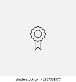 Award Icon Sign Vector,Symbol, Logo Illustration For Web And Mobile