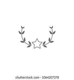 award icon. Simple element illustration. award symbol design template. Can be used for web and mobile on the white background