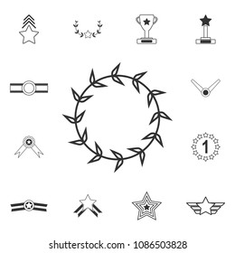 Award icon. Simple element illustration. Award symbol design  from Awards collection set. Can be used for web and mobile on white background