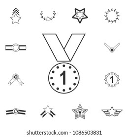 Award icon. Simple element illustration. Award symbol design  from Awards collection set. Can be used for web and mobile on white background