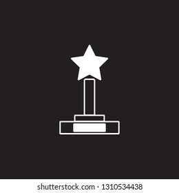 award icon. Simple element illustration. award symbol design template. Can be used for web and mobile