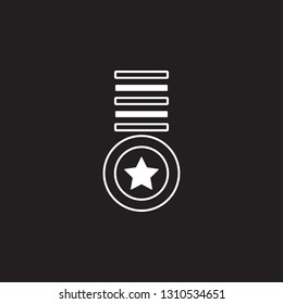 award icon. Simple element illustration. award symbol design template. Can be used for web and mobile