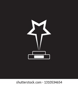 award icon. Simple element illustration. award symbol design template. Can be used for web and mobile