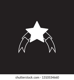 award icon. Simple element illustration. award symbol design template. Can be used for web and mobile