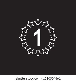 award icon. Simple element illustration. award symbol design template. Can be used for web and mobile