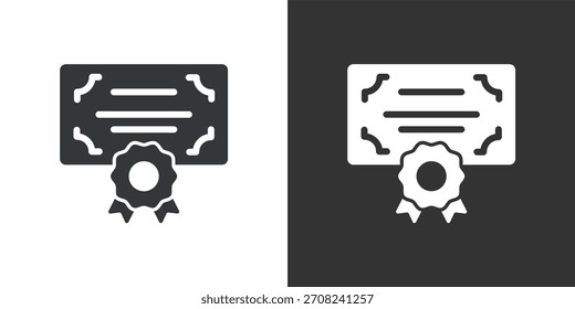 Icono de premio. Icono de la serie de glifos sólidos