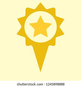 Award icon with star