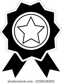 award icon symbol black white winner element