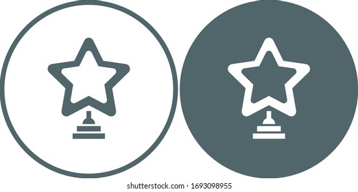 Award icon. Award symbol. Vector illustration