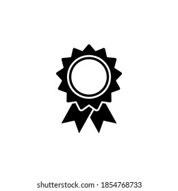 Símbolo de icono de premio vector sobre fondo blanco.
