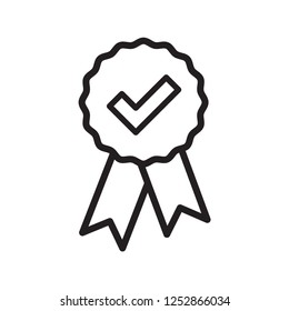 award icon in trendy flat design, medal icon 