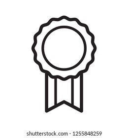 award icon in trendy flat design, medal vector icon 