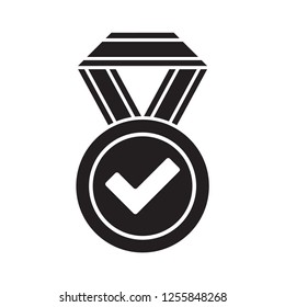 award icon in trendy flat design, medal vector icon 