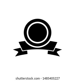 award icon trendy flat design, medal icon