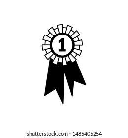 award icon trendy flat design, medal icon