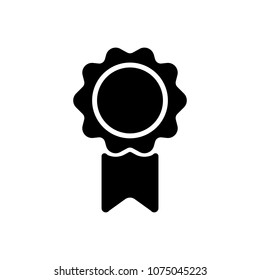 Award Icon in trendy flat style isolated on white background. Badge symbol for your web site design, logo, app, UI. Vector illustration.