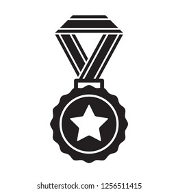 award icon in trendy flat style, medal vector icon 