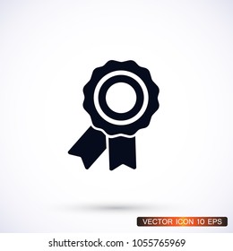 Award icon vector