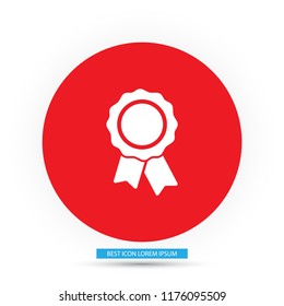 Award icon vector