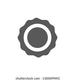 Award icon vector