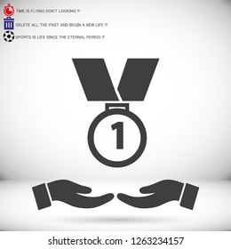 Award icon vector icon