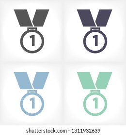 Award icon vector icon