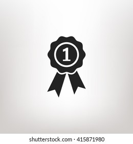 Award icon vector