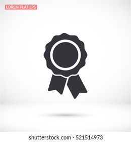 Award icon vector