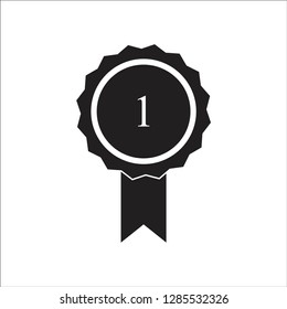 award icon vector black and white