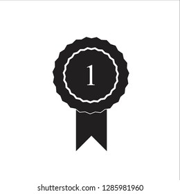 award icon vector black and white