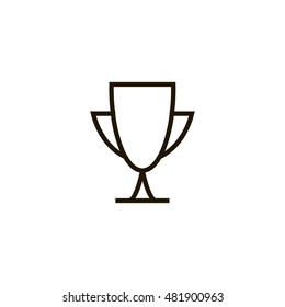 Award icon vector. Award icon clip art. Also useful as picture, image, shape, path, sign. symbol, icon. Compatible with ai, cdr, png, jpg, pdf and eps.