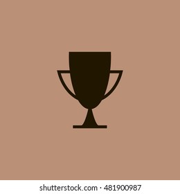 Award icon vector. Award icon clip art. Also useful as picture, image, shape, path, sign. symbol, icon. Compatible with ai, cdr, png, jpg, pdf and eps.