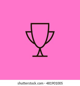 Award icon vector. Award icon clip art. Also useful as picture, image, shape, path, sign. symbol, icon. Compatible with ai, cdr, png, jpg, pdf and eps.