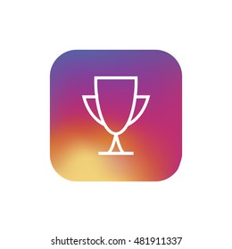 Award icon vector. Award icon clip art. Also useful as application, button, picture, image, shape, path, sign. symbol, icon. Compatible with ai, cdr, png, jpg, pdf and eps.