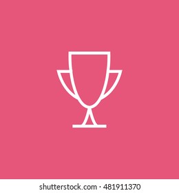 Award icon vector. Award icon clip art. Also useful as picture, image, shape, path, sign. symbol, icon. Compatible with ai, cdr, png, jpg, pdf and eps.