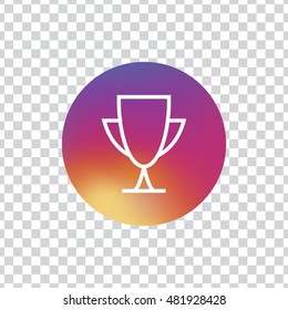 Award icon vector. Award icon clip art. Also useful as application, button, picture, image, shape, path, sign. symbol, icon. Compatible with ai, cdr, png, jpg, pdf and eps.