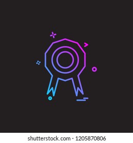 award icon vector design