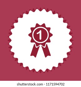 Award icon, vector design element