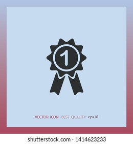 Award icon, vector design element