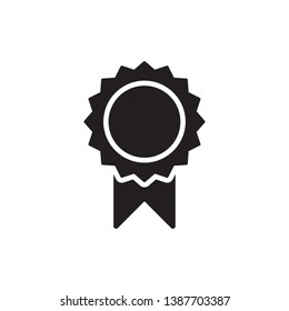 award icon vector glyph style design