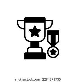 Icono de premio en vector. Ilustración