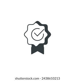 Award icon, Award vector illustration