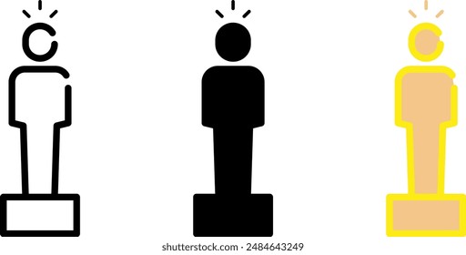 Award icon , vector  illustration