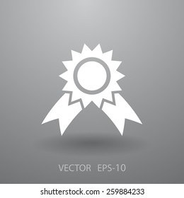 Award icon, vector illustration